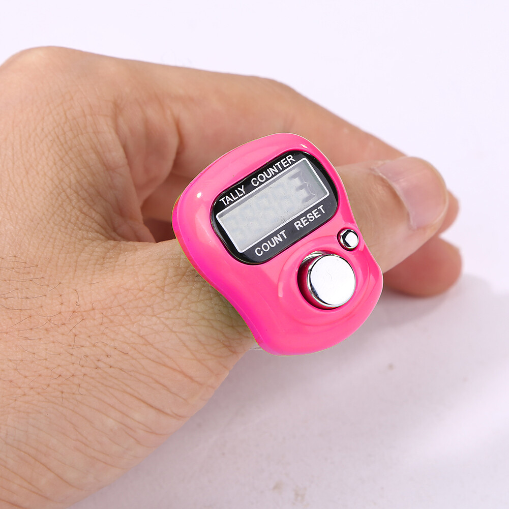 Mini Finger Counter LCD Electronic Digital Counter Counting Range 0-99999