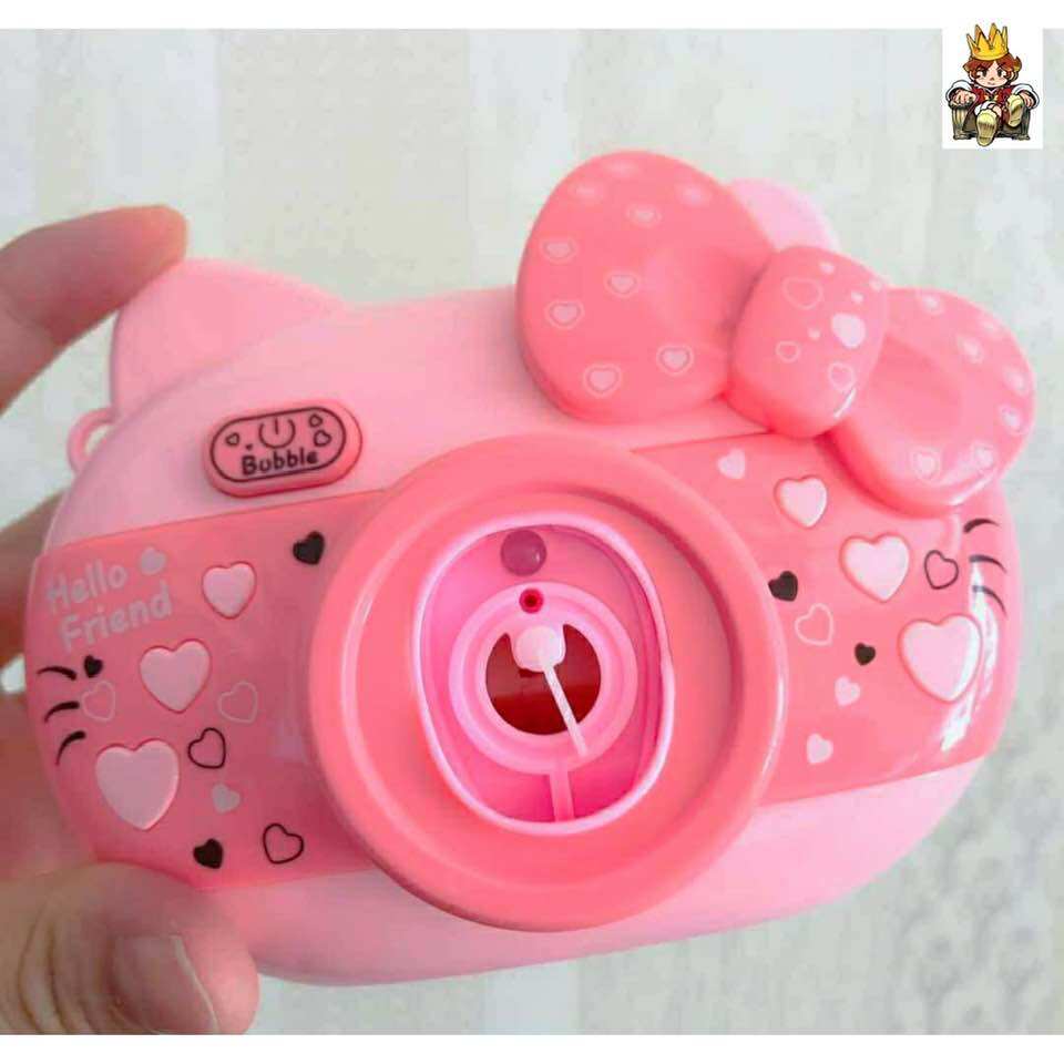 hello kitty bubble camera