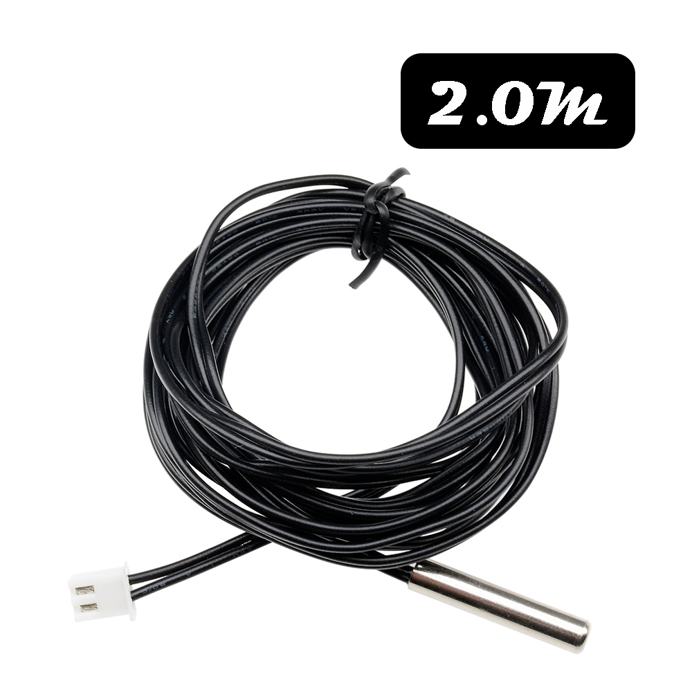 Aideepen NTC 10K 1% 3950 2M Cảm Biến Nhiệt Độ Đầu Dò Chống Nước Chính Hãng