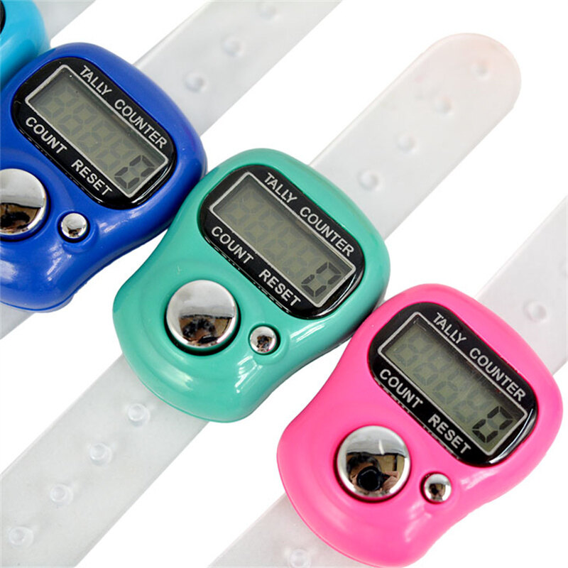 Electronic Digital Ring Counter Eid Handheld Counter EID Mini Dot Marker Counter LCD Random Color