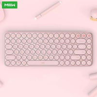 【SG READY STOCK】 New MIIIW Mini Bluetooth Dual Mode Keyboard 85 Keys Multi System Wireless 2.4GHz Bluetooth mode For Computer Laptop Tablet Keybo