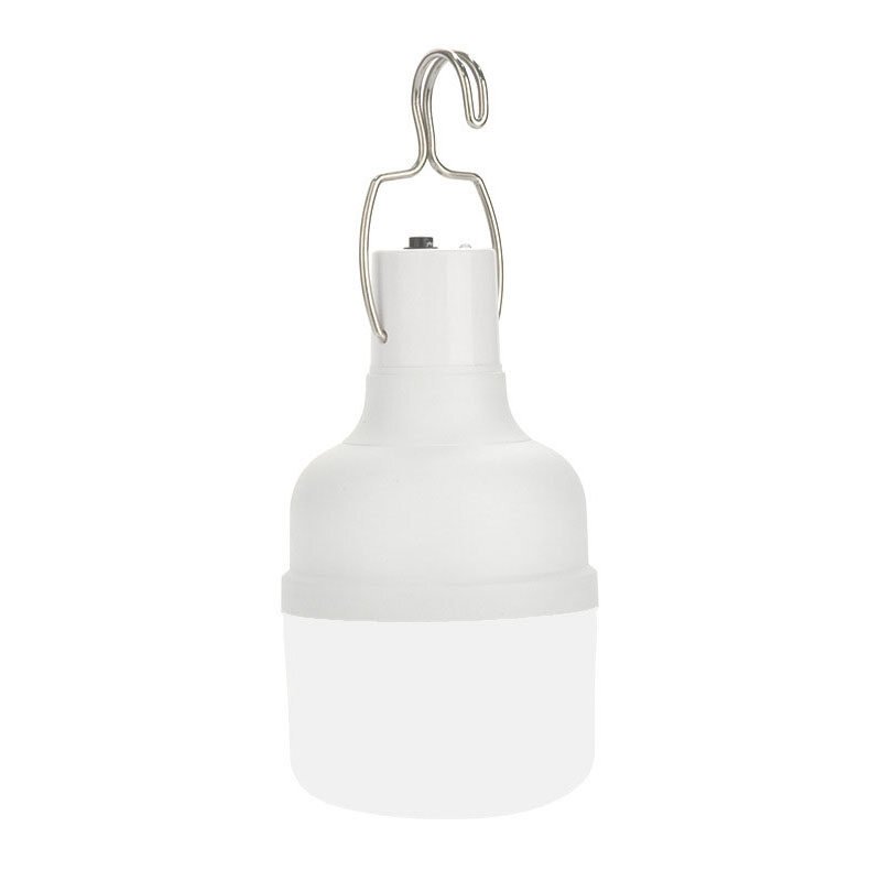Solar rechargeable bulb remote control LED light Patio camping light control solar bulb