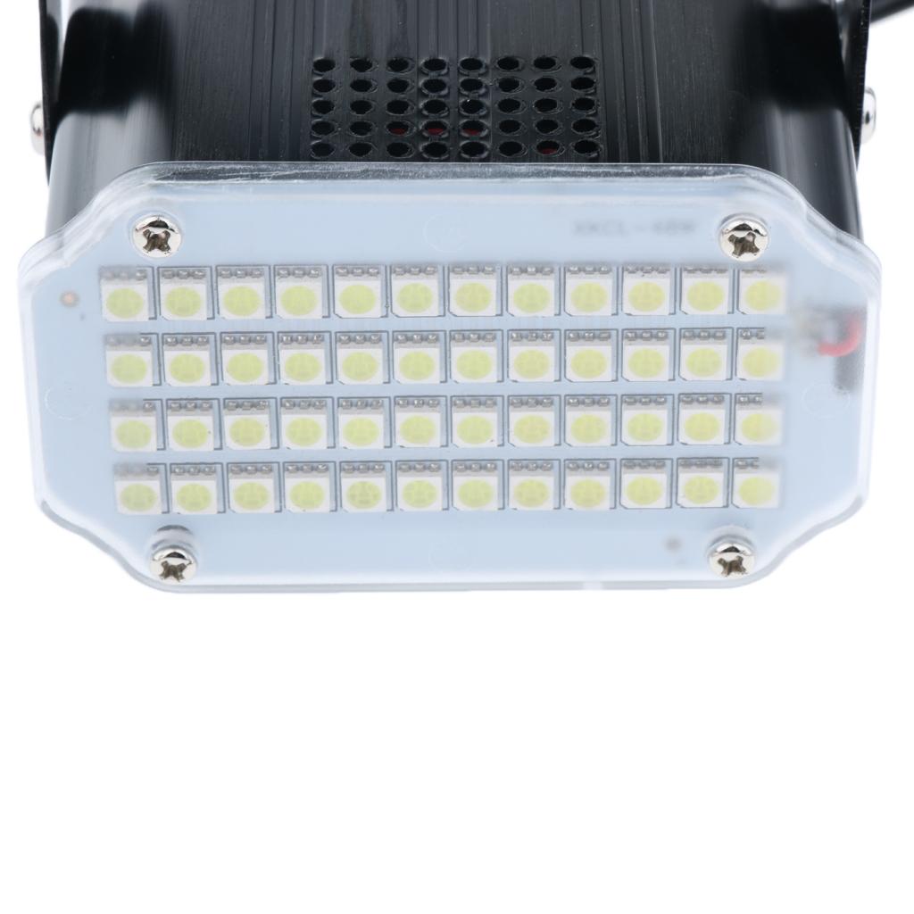 Đèn Chớp LED Màu Trắng Baoblaze 48, Đèn Sân Khấu Siêu Sáng, Đèn Flash Nhấp Nháy Với Âm Thanh Được Kích Hoạt Và Kiểm Soát Tốc Độ Cho Tiệc Giáng Sinh, Đám Cưới, Câu Lạc Bộ