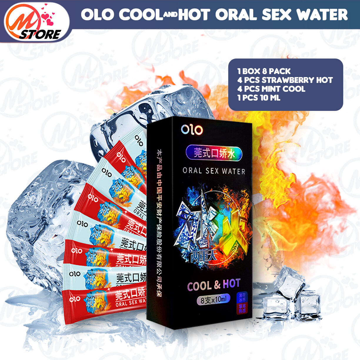 Oral Sex Water Explore Fun Cool & Hot Stimulation OLO Double Feeling  Lubricant Oral Sex Adult Toys Sex Toys Men 冰火口交液 情趣用品 | Lazada