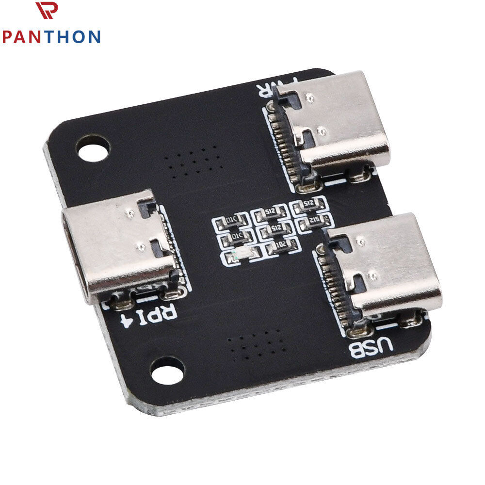 PANTHON Type-C Port Power distributor module Power Supply Board for Raspberry Pi 4 Power Supply Module