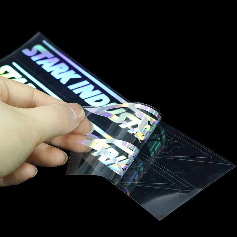 [Buy 3 get 3%]1 Pair Laser Car Sticker Stark Industries Automobiles ...