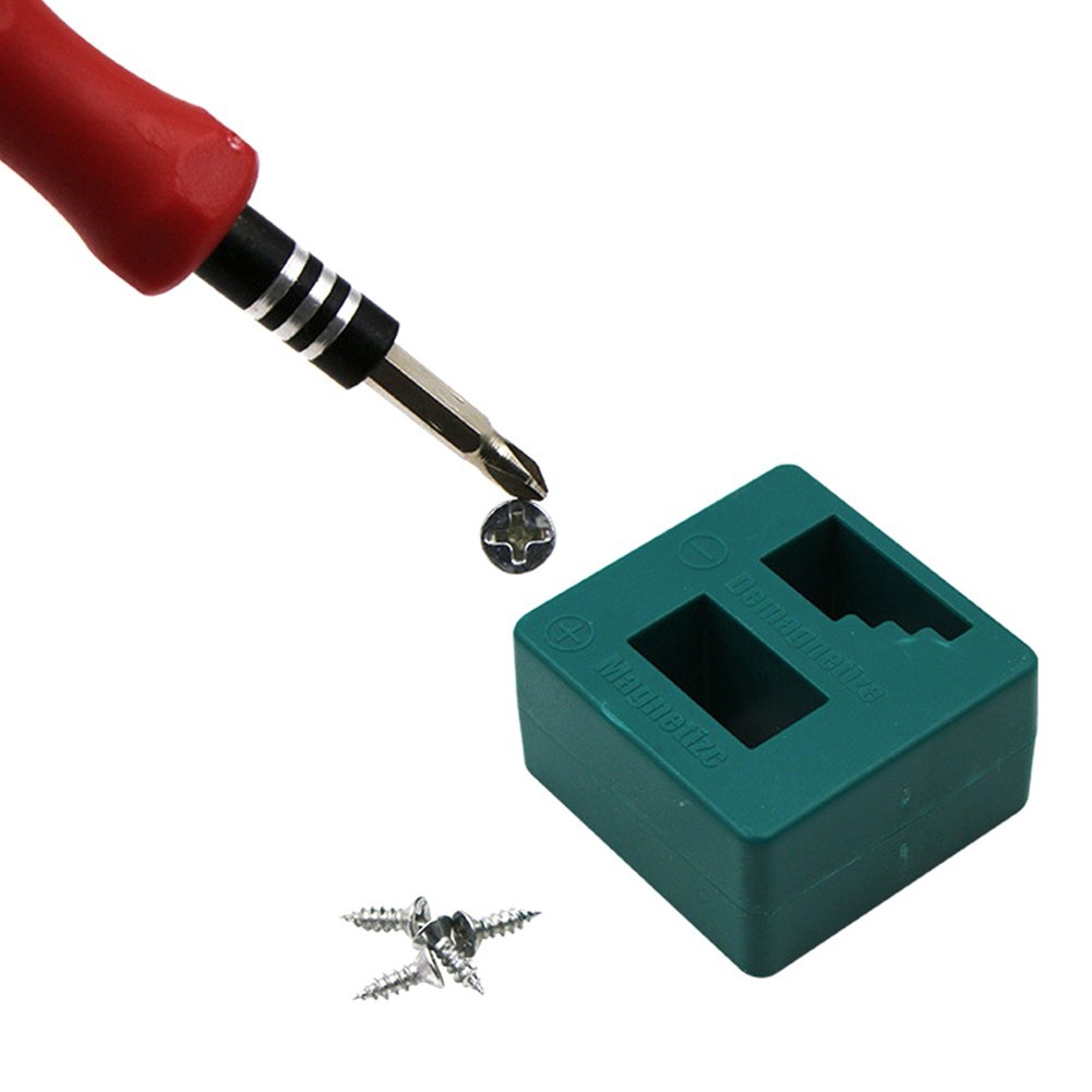 Toolstar 2 trong 1 tuốc nơ vít magnetizer degaussing demagnetizer thay đổi từ tính công cụ