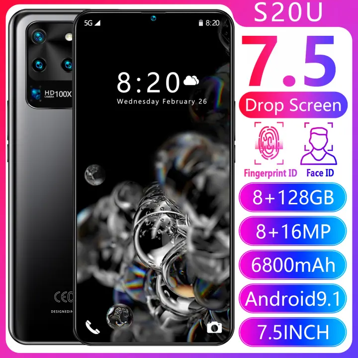 Asli Hp Murah Cuci Gudang 7 5 Inci Layar Penuh S20u Android Smartphone 8gb 128gb 8mp 16mp Baterai 6300mah Toko Resmi Di Indonesia Lazada Indonesia