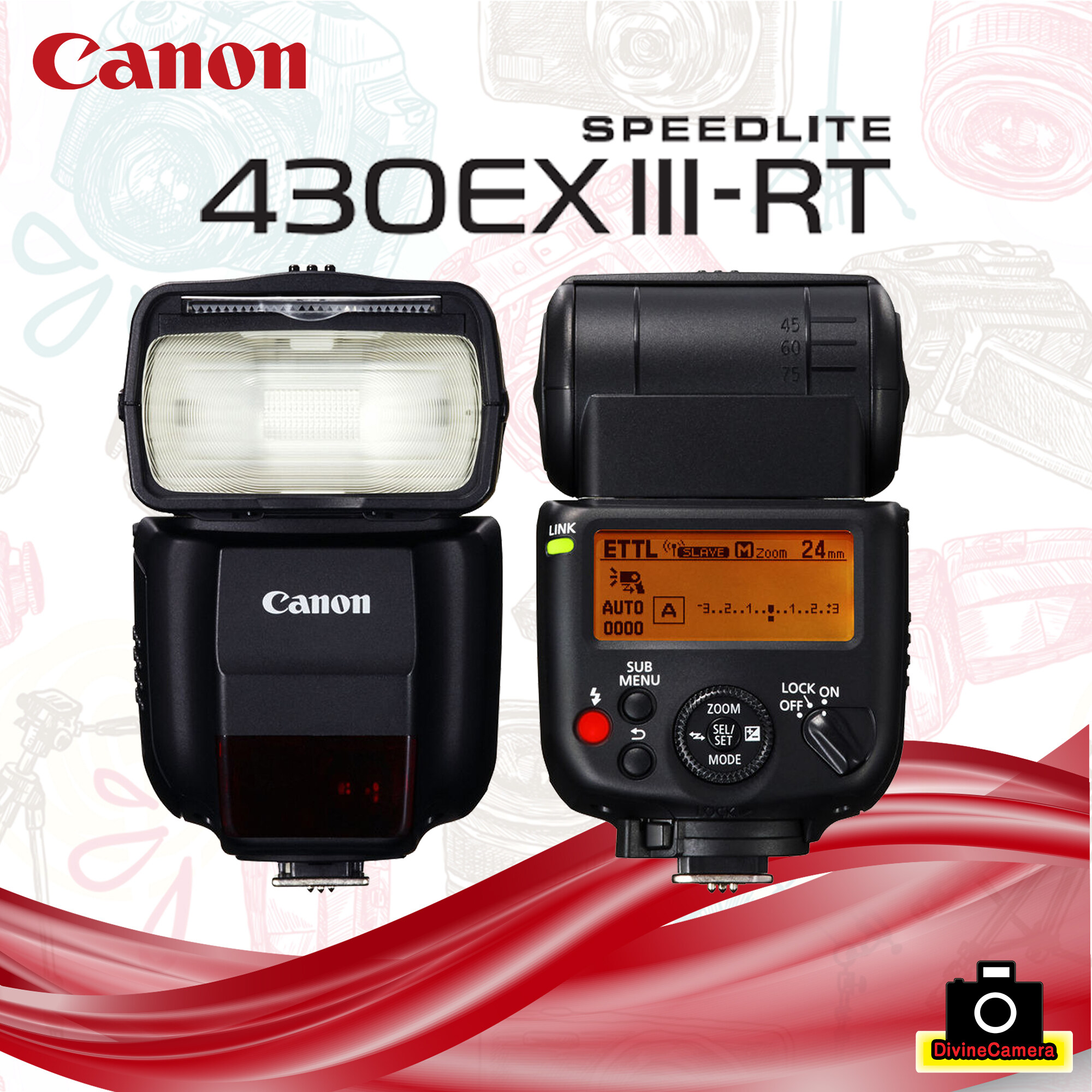 Canon Speedlite 430EX III-RT | Lazada