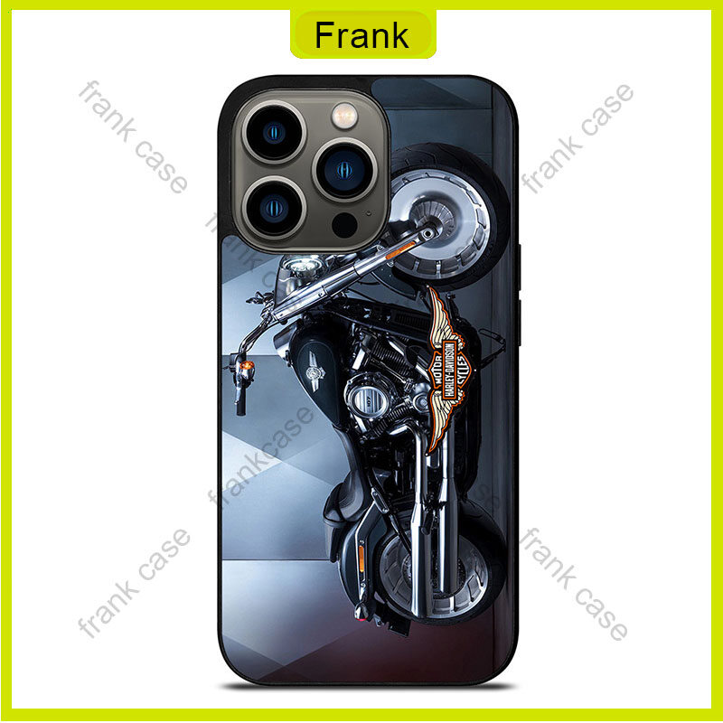 Harley davidson fatboy phone case for iphone 14 pro max / iphone 13 pro max / iphone 12 pro max / samsung galaxy note 20 / s23 ultra anti-fall protective case cover 181