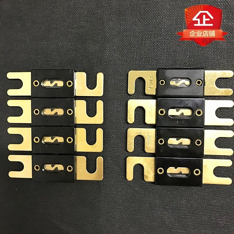 5PCS ANL large fuse gold-plated fork bolt car fuse 100A/150A/200A/250A/300A