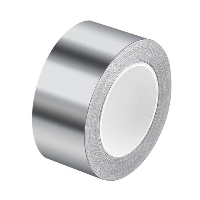 ↂ✤✵ High Temperature Resistance Aluminum Foil Tape Kitchen Pipe Repair Tape Adhesive Sealing Foil Heat Insulation Leak Proof Tape