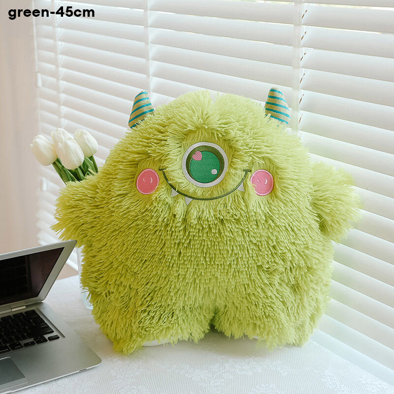 Little monster doll plush toy big eye boy plush doll Parker little monster throw pillow birthday gift for girls