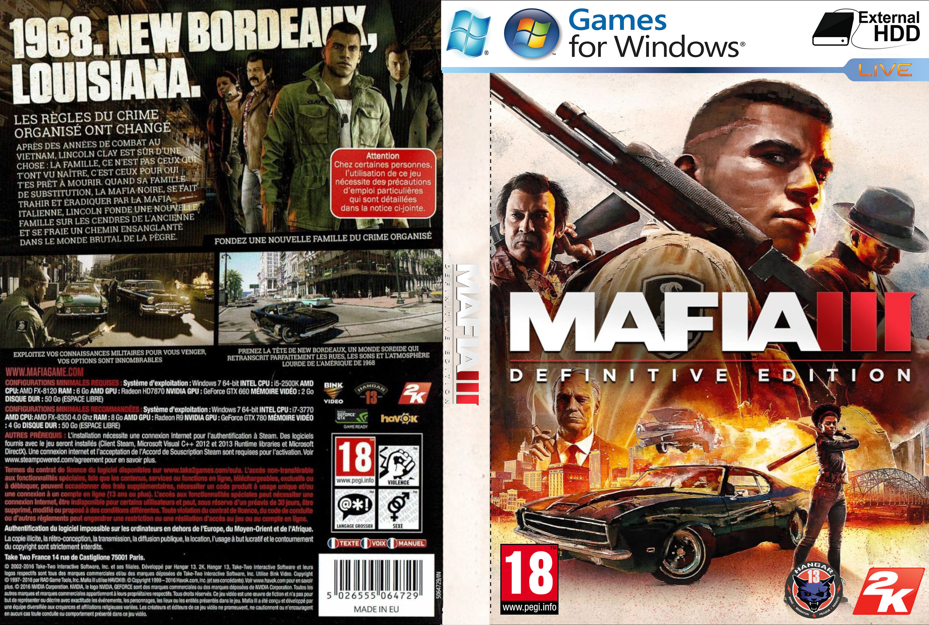 Steam Game Covers: Mafia III