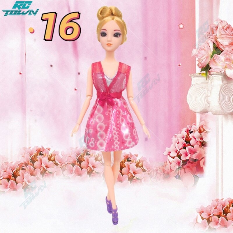 RCTOWN Princess BJD Doll Clothes for barbie doll clothes gown Dress evening Dress Casual Dress 30cm Doll Clothes Only