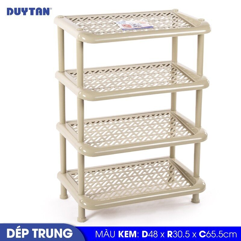 Kệ Dép Trung Duy Tân 4 Tầng 0173/4 (Nhiều màu)