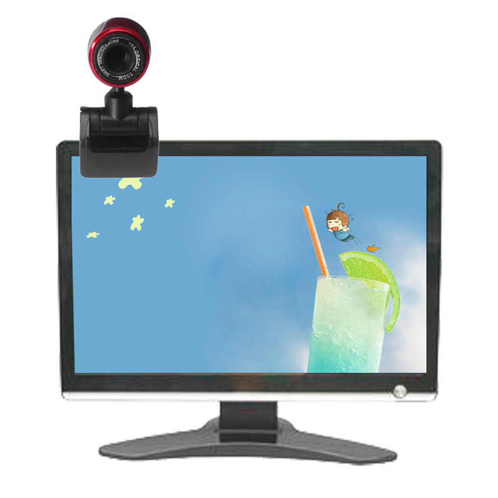 USB 2.0 Web Camera for Live Streaming Video Conference HD Webcam with MIC