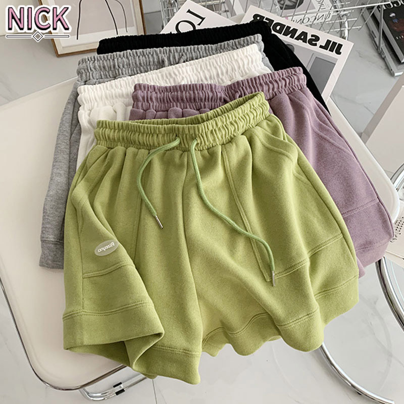 NICK shorts for women Women's Wide Leg Shorts Loose and Comfortable High Waist Casual Sports Wide Leg Shorts