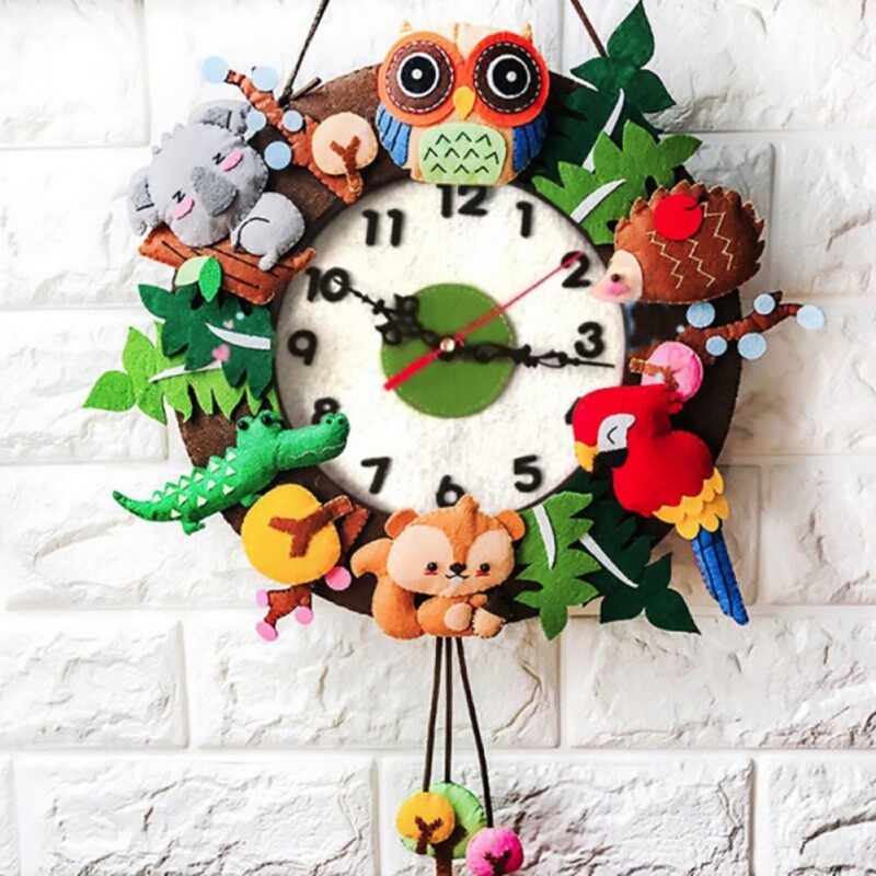 (Original & Stock) Wall Art Wall Clocks design 3D DIY Clock Handmade