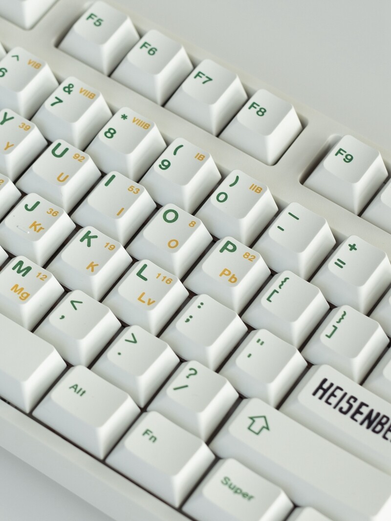 【Keycap Only】Heisenberg Theme Keycap Cherry Profile PBT Sublimation Keycaps For Cherry MX Switch Mechanical Keyboard Keychron/RK61/GK61/Anne Pro 2