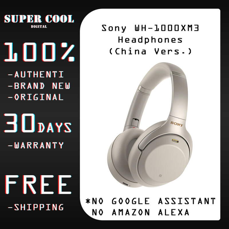 Sony WH-1000XM3 Noise Cancelling Wireless Bluetooth Headphones (China Vers.) Singapore