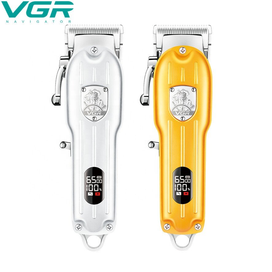 VGR V-092 Men Professional - Brezžični in žični strižnik za striženje in nego las, polnilni strižnik brade_voghion.com