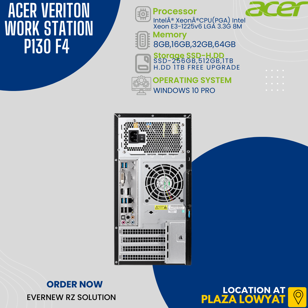 Acer Veriton Core i3 2130 搭載PC　【動作確認済】 Acer Veriton X2640G Desktop Computer - Intel Core i3 (7th