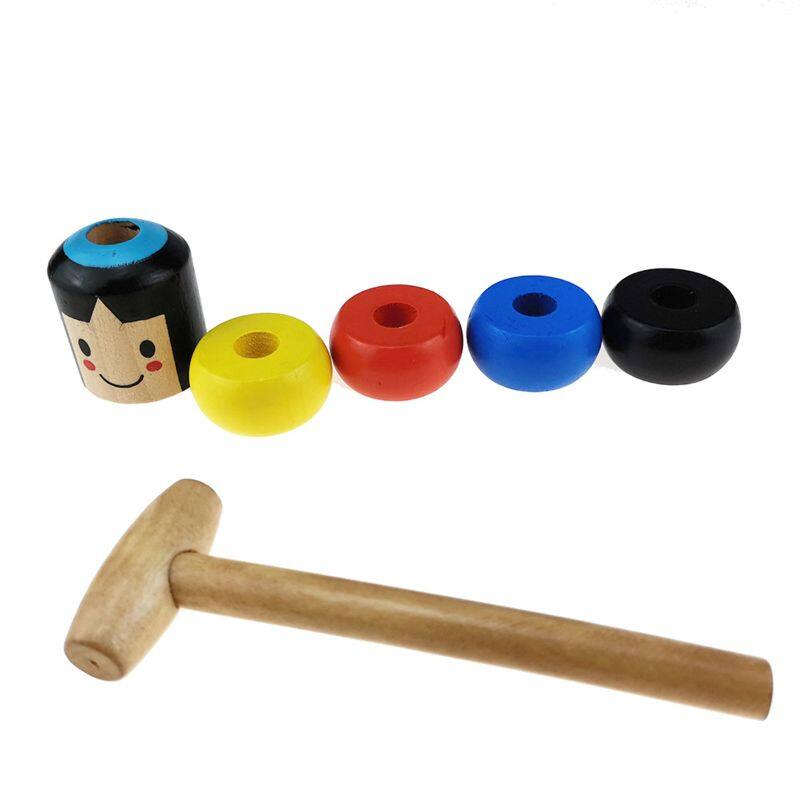 1set Immortal Daruma Unbreakable Man Magic Toy Magic Tricks Close Up Stage Magic Props Fun Toy Accessory
