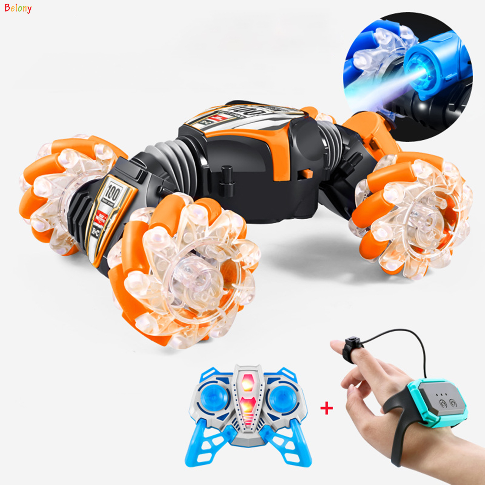 Children Remote Control Car with Light & Music Deisgn Suitable for Student Adults
