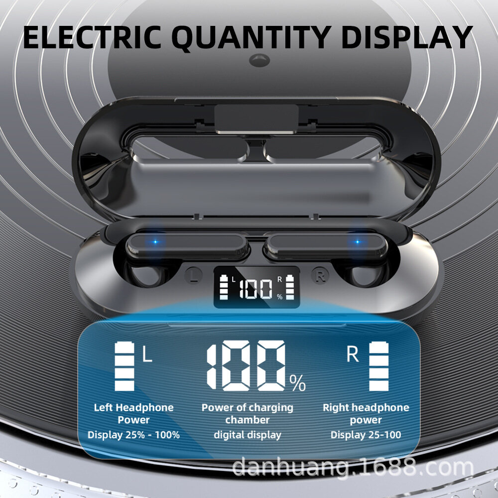 Bluetooth5. 1 Tai Nghe Không Dây Có Mic Tai Nghe Bluetooth Bass Sâu 9D Tai Nghe Chơi Game Không Chậm Trễ Tai Nghe Nhét Tai Chống Nước Thoải Mái Khi Đeo Cho Thiết Bị Android Và IOS