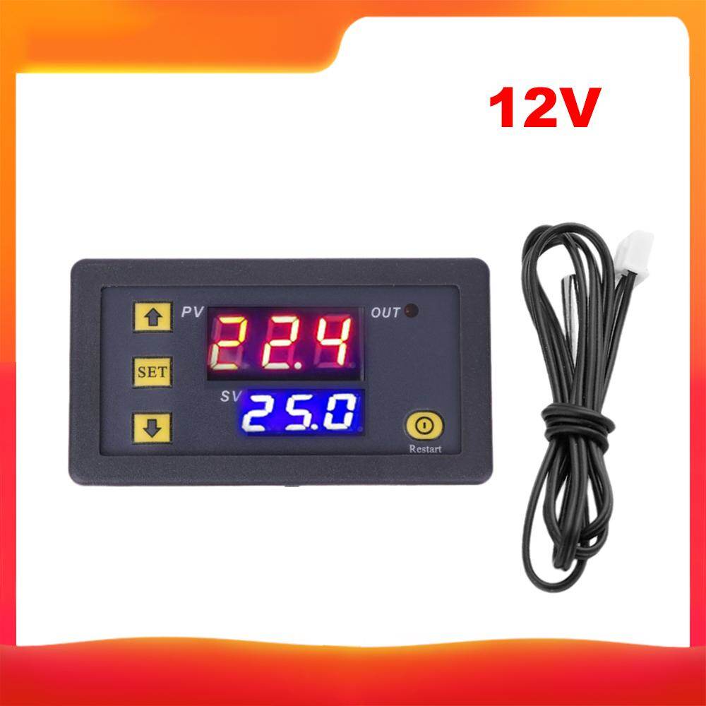 3230 Temperature Controller Digital Display Thermostat Module Temperature Control Switch Micro Heating Cooling Temperature Control Panel