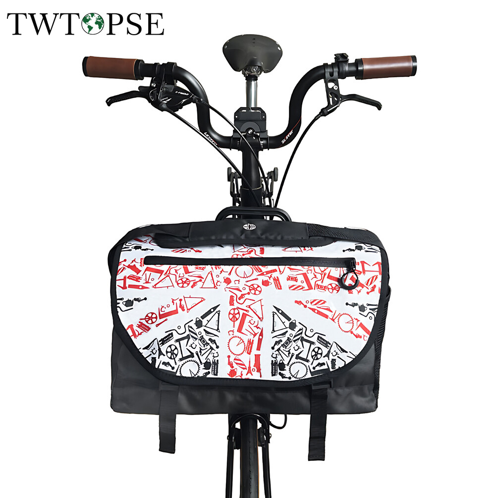 TWTOPSE Union Jack Messenger S Bag For Brompton Folding Bicycle Classic 15L Bike Bags For 14in laptop 3SIXTY PIKES CAMP With Rain Cover Lazada Lazada