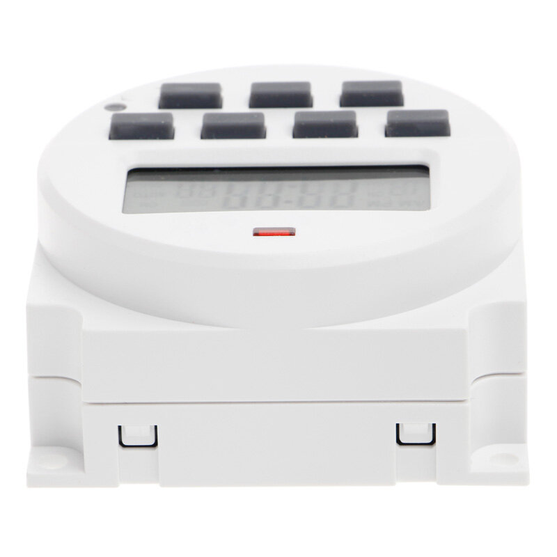 15.98 Inch LCD Digital Timer 12V DC 7 Days Programmable Time Switch TM618N-4
