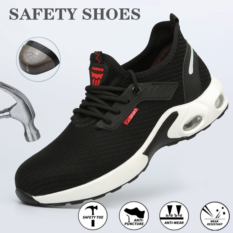 Breathable Safety Shoes for Men Steel 