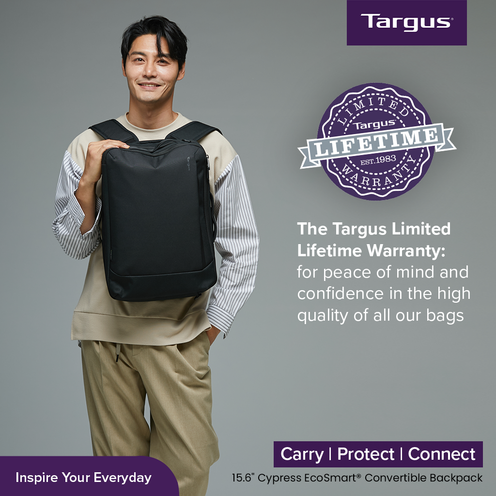 Targus Cypress Convertible Laptop Backpack with EcoSmart
