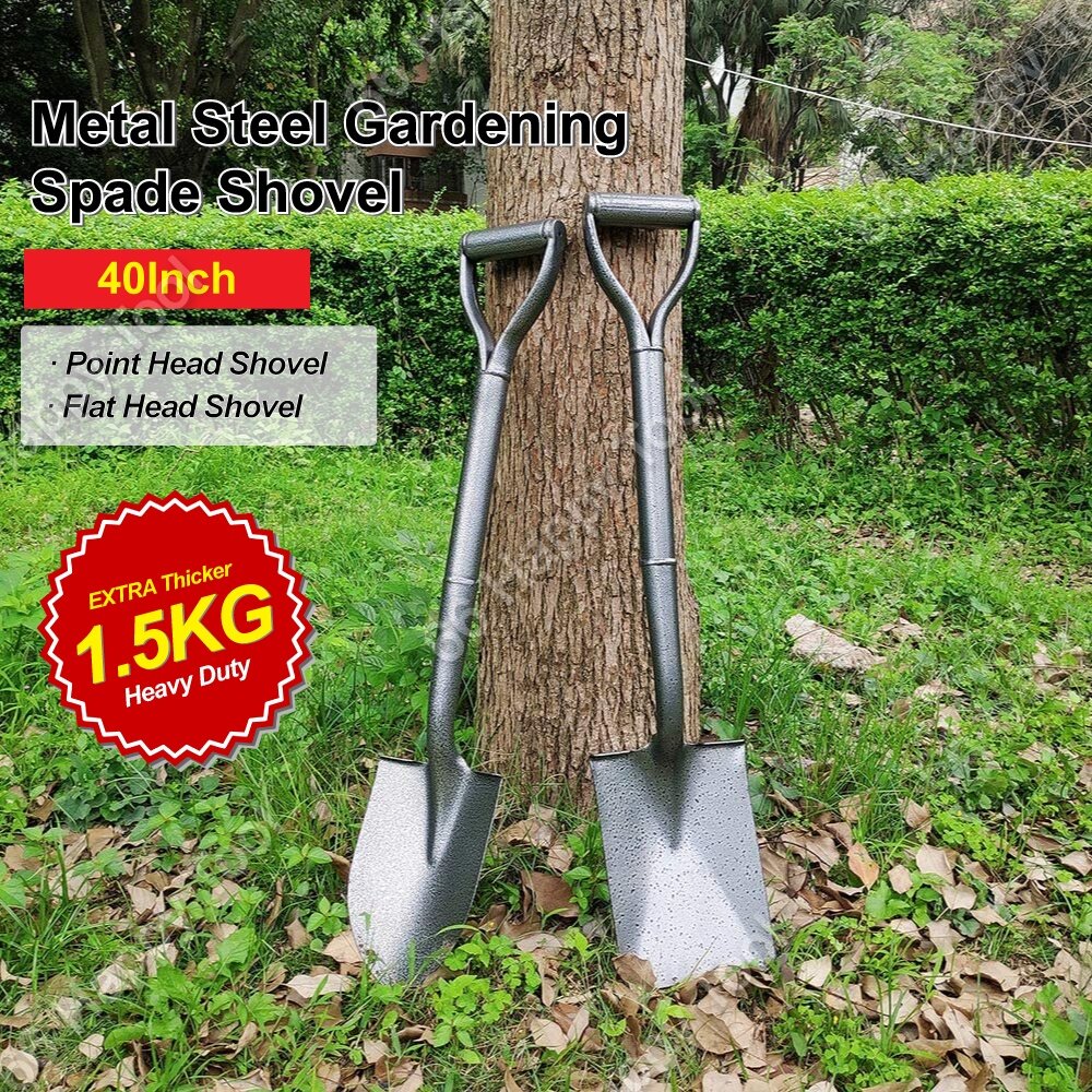 Heavy duty deals garden spade