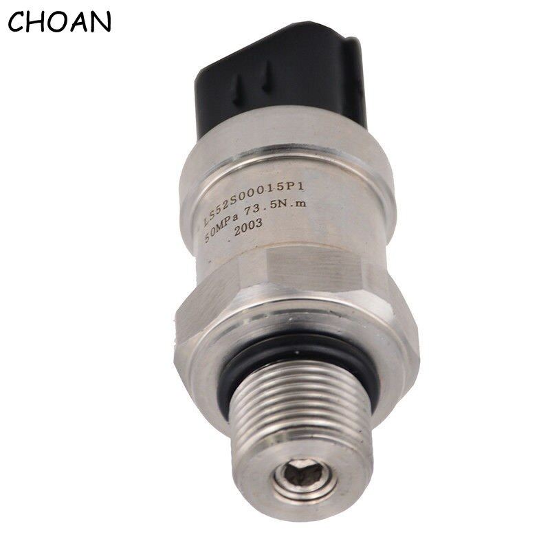 Ls52s00015p1 yn52s00048p1 50mpa 73.5n.m high pressure sensor for kobelco sk200-6e sk200-8 sk210-8 sk350-8 excavator repair parts