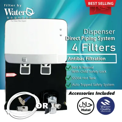 YAMDA Mild Alkaline Water Dispenser Hot & Normal Model: DS-13 With WATER Q 4 Korea Water Filter