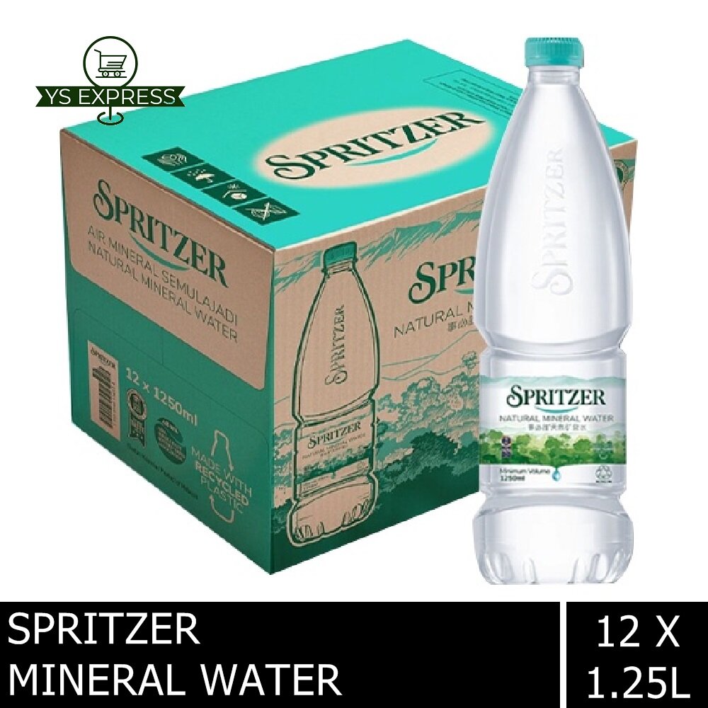 SPRITZER Mineral Water 12 X 1.25L Lazada