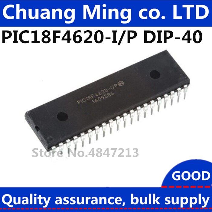 Free shipping 5pcs/lot pic18f4620-i/p pic18f4620 dip-40 in