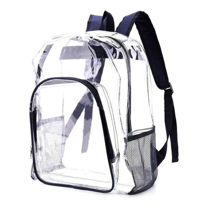 Bei Bao Bao Transparent pvc backpack Transparent student jelly pack