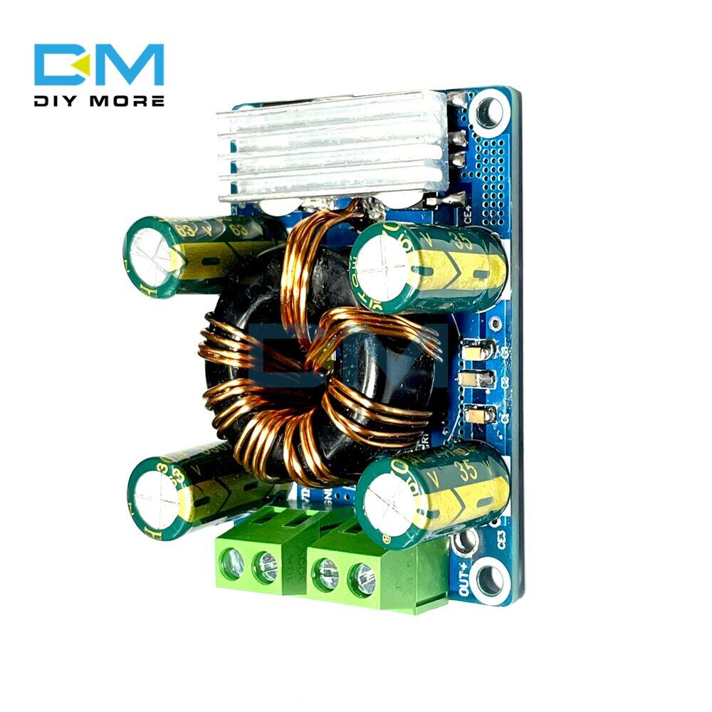 diymore Mô Đun Cấp Nguồn Chuyển Mạch Bộ Chỉnh Lưu Đồng Bộ 12V Sang 3.3V 5V 15A Mô Đun Điện Áp Không Đổi Giảm Bước Không Cách Ly