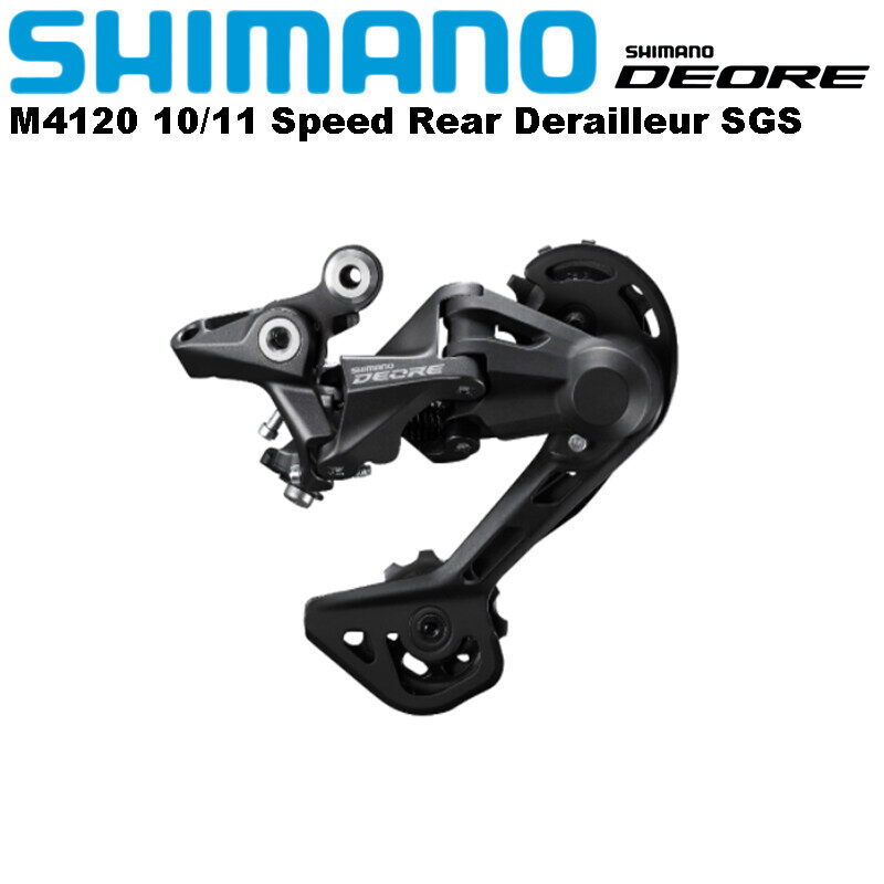 Shimano deore m4120 m6000 rear derailleur rd 2x10s mtb mountain bike rear derailleur rd-m4120 rd-m6000 10 speed bicycle accessories