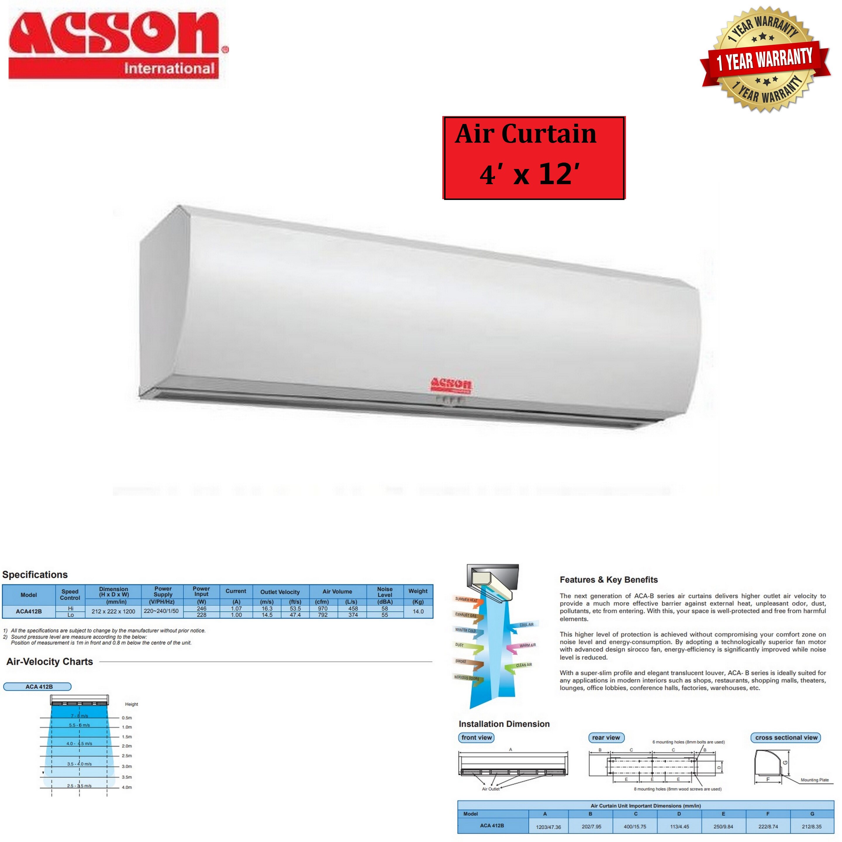 Trio Acson Air Curtain Price In Malaysia Best Trio Acson Air