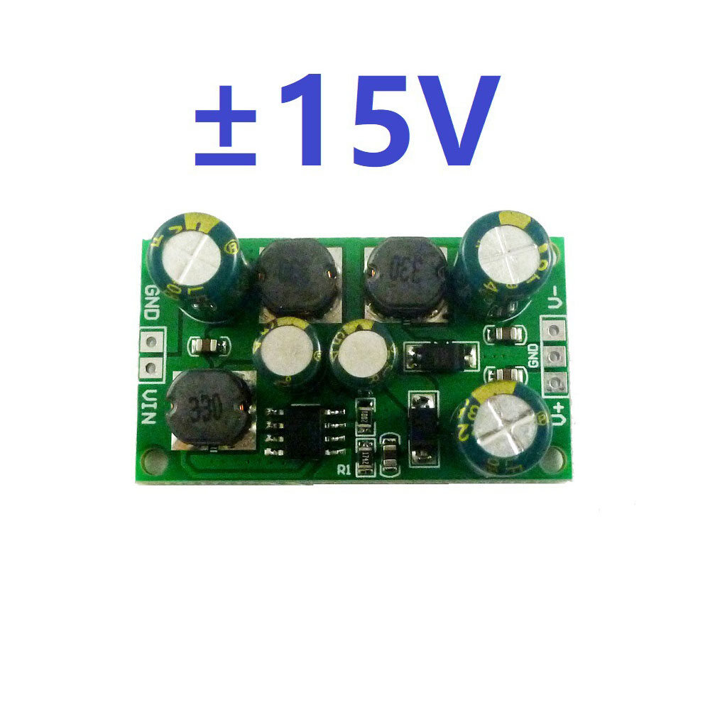 DC-DC Voltage Converter Boost-Buck Power Supply Module Positive Negative Voltage Dual Output 3-24V to ±5V ±9V ±12V ±15V Module