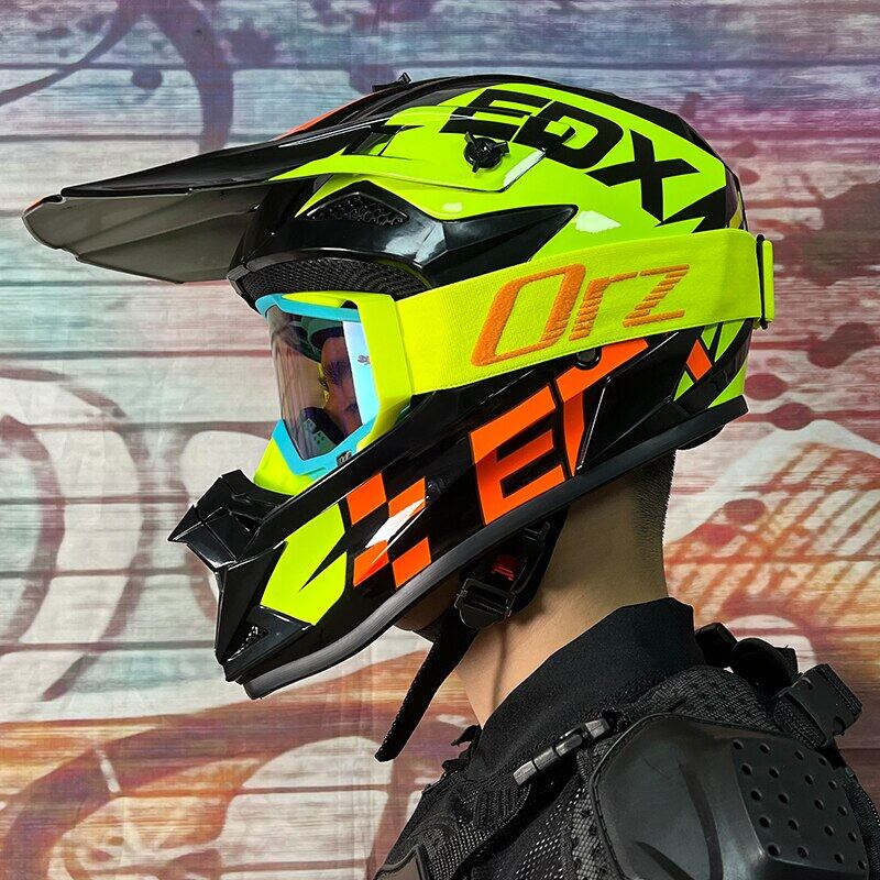 Light Offroad Motorcycle Helmets Downhill Racing Full Face Helmet