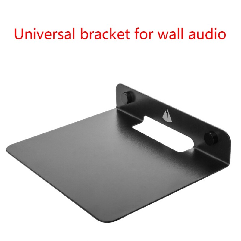 Wall Storage Rack Wall Mount Bracket Speaker Stand Universal Speaker Metal Storage Holder Stand