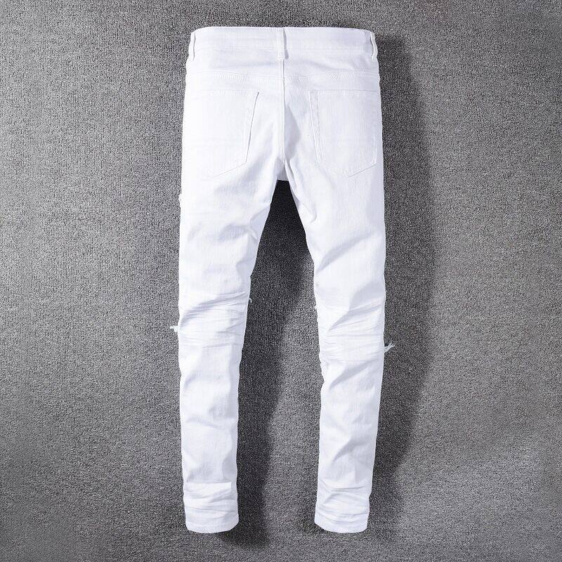 white color jeans