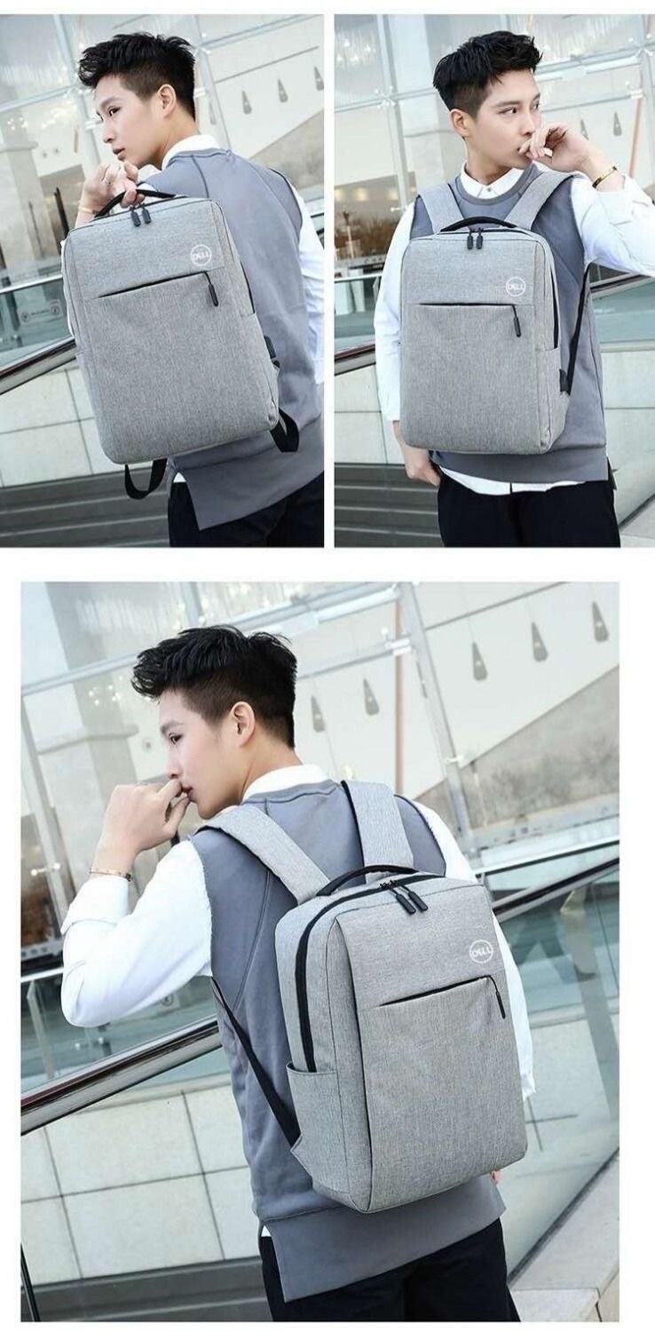 Dell dell laptop backpack 14 inch 15.6 inch fashion business handbag fashion school bag