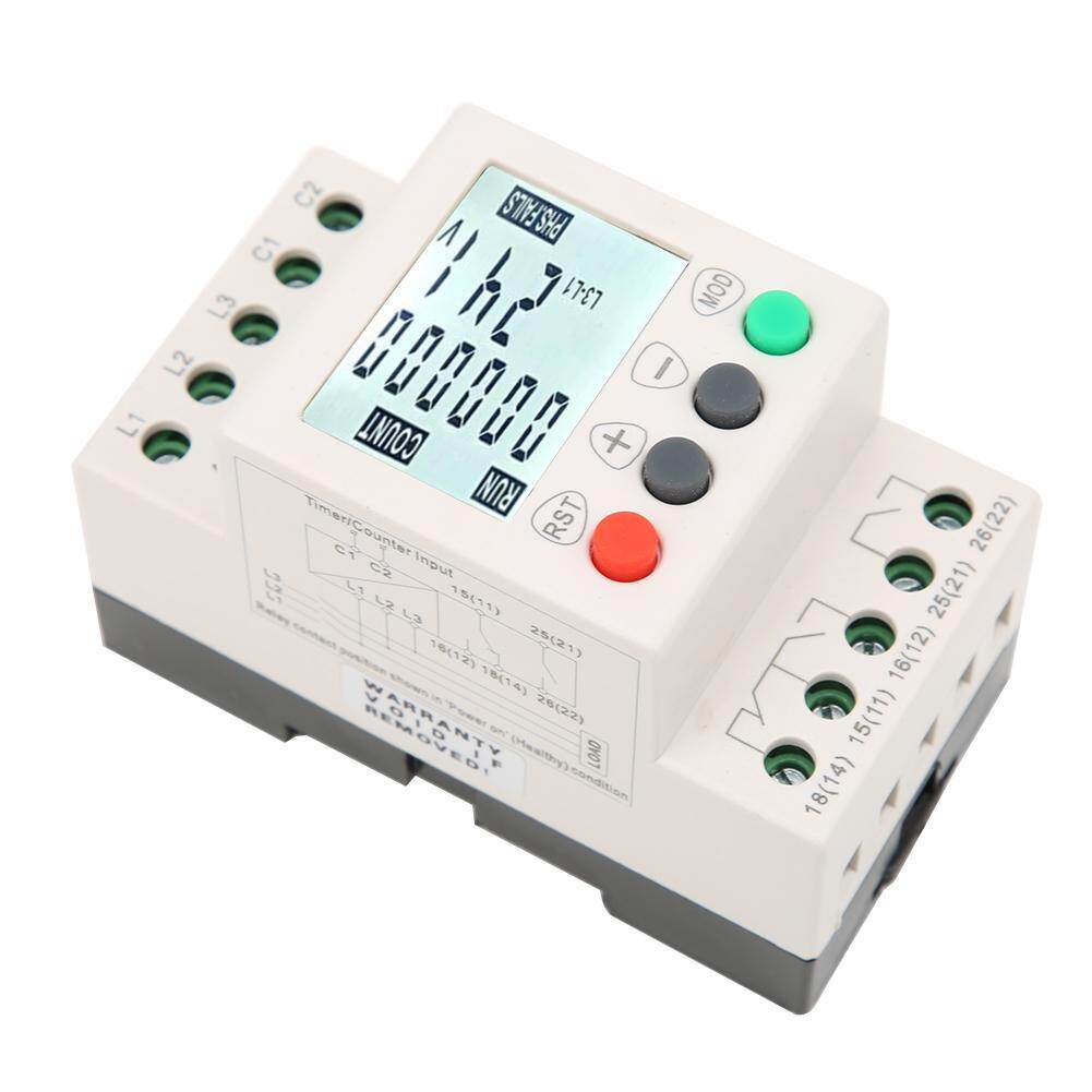 JVR800-2 Under Over Voltage Protector 3 Phase Voltage Monitoring Sequence Protection Relay